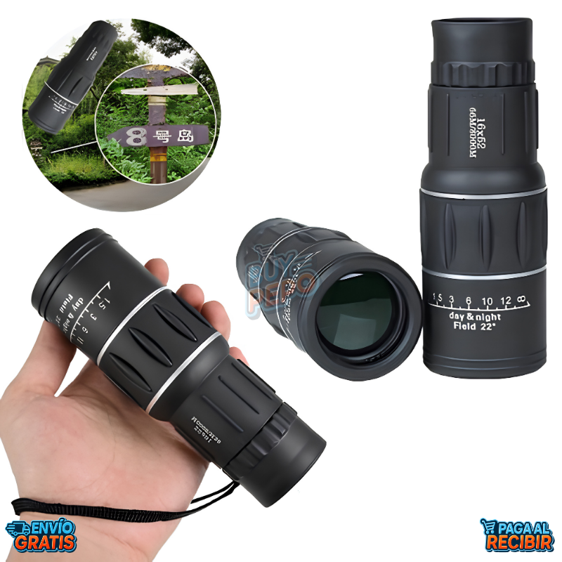 ZoomView™ 🔭 - Monocular de visión HD 🌄