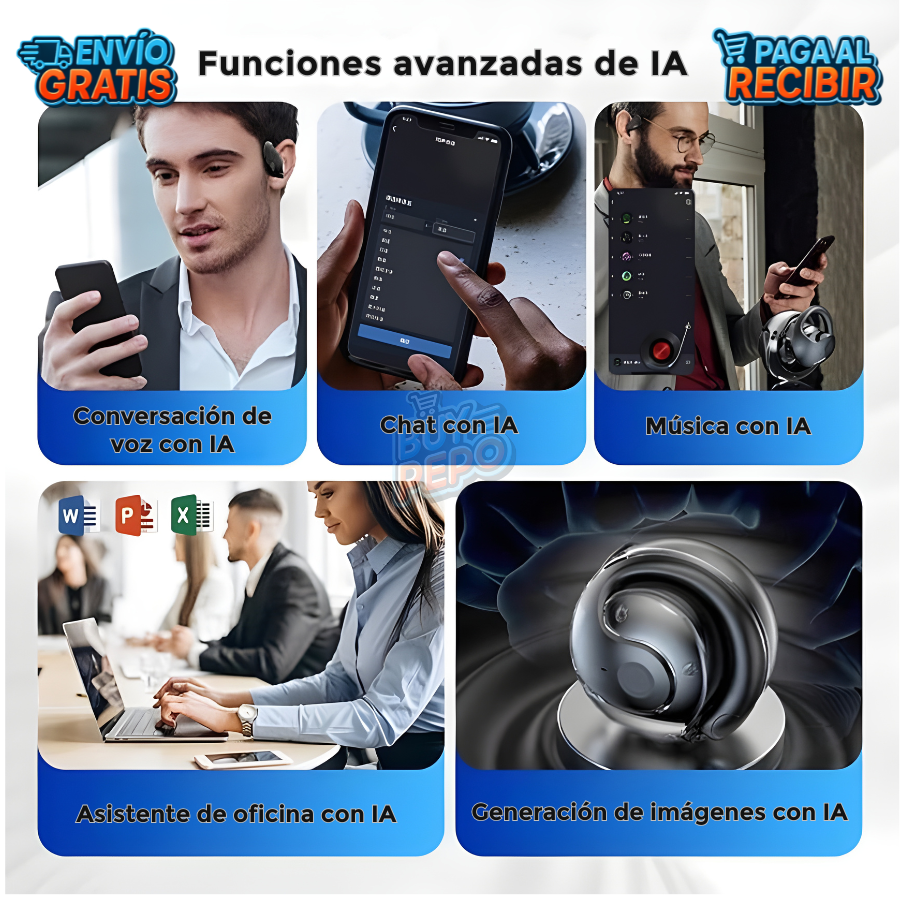 LingoWave™ 🎧 - Audífonos traducción instantánea 🌍