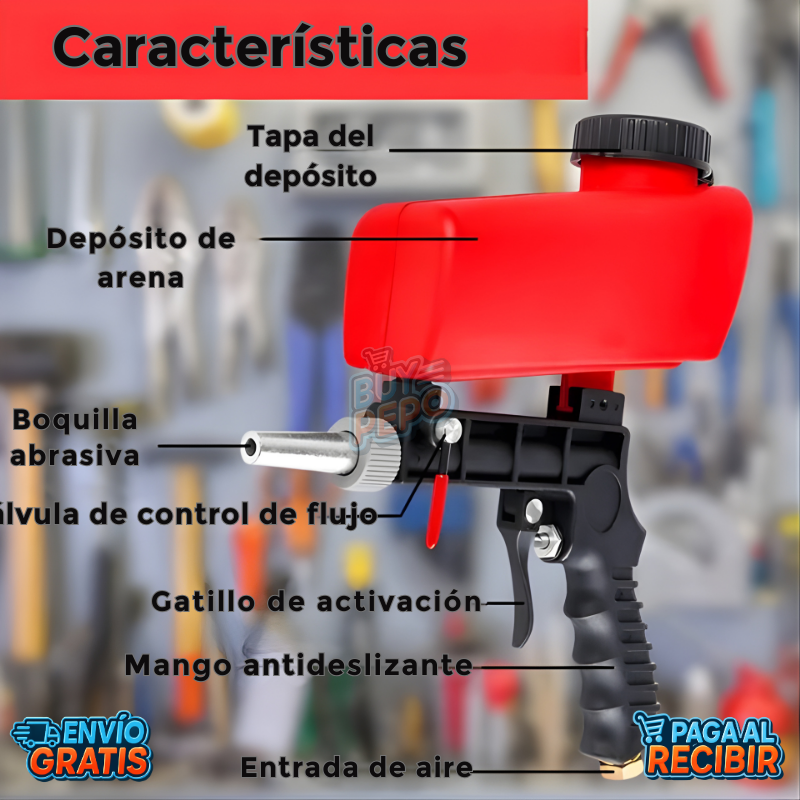 BlastMax™ 🚀 - Pistola quita óxido 🔩