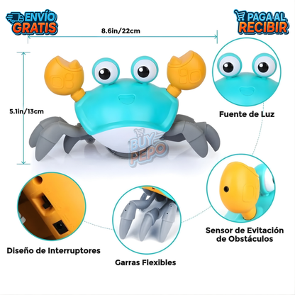 WalkCrab™ 🦀 - Cangrejo caminador infantil 🚶‍♂️