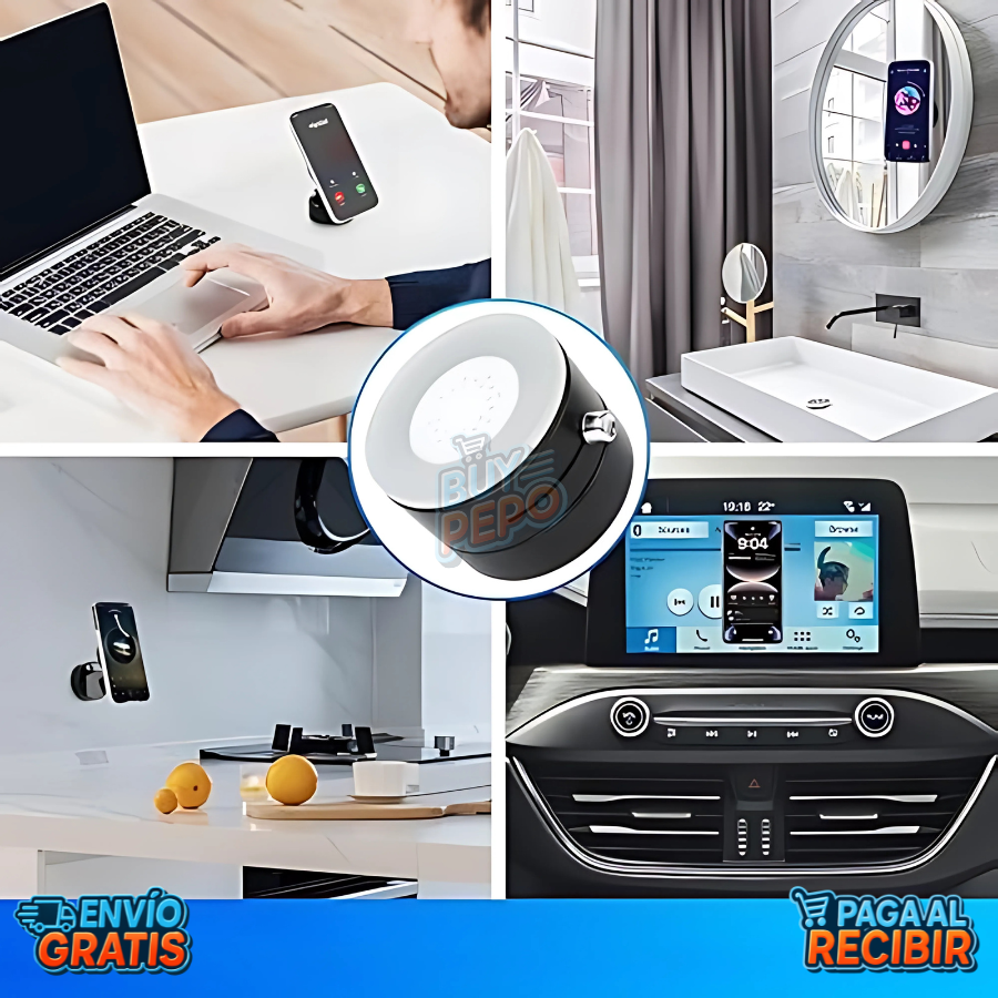 MagnoGrip™ 🧲 - Soporte celular magnético 🚗