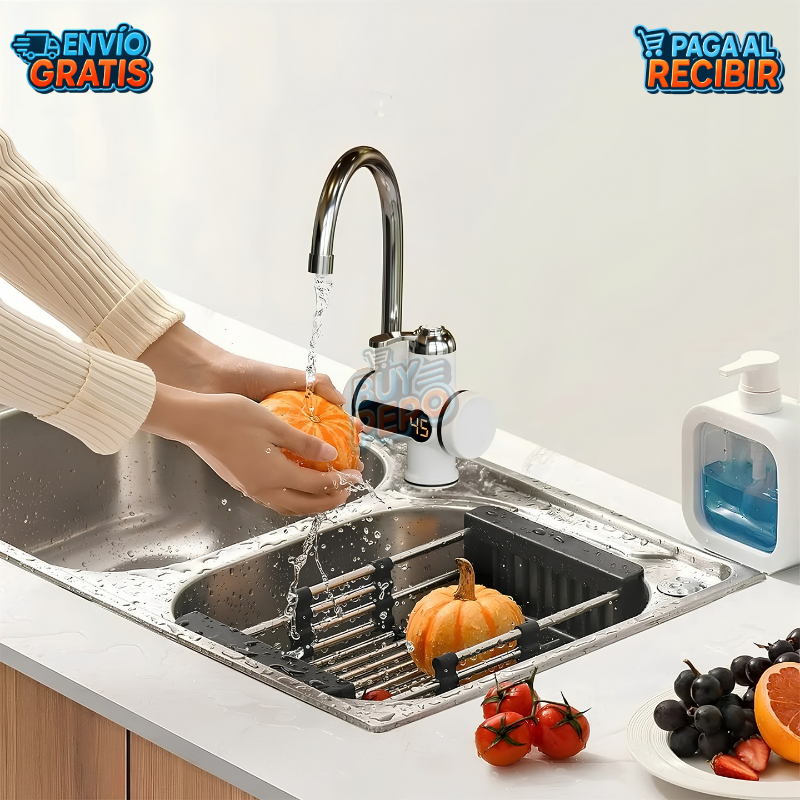AquaHeat™ 🔥 - Grifo calentador instantáneo 🚿