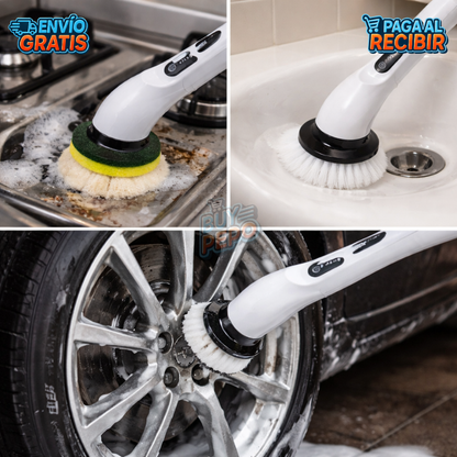 SpinClean™ 🧼 - Cepillo Eléctrico Multiuso ⚡