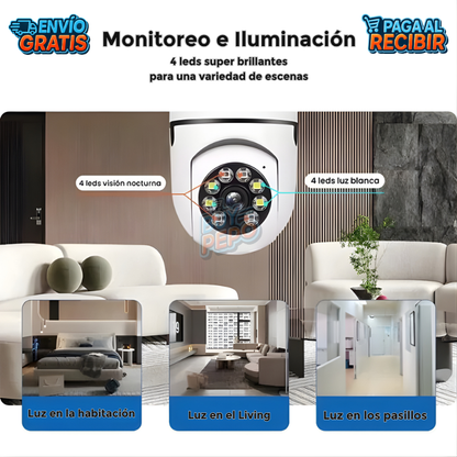 FortiEye™ 👁️ - Cámara seguridad exterior HD 🔐