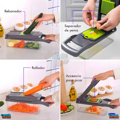 ChopMax™ 🥗 - Multi picador de vegetales ⚡