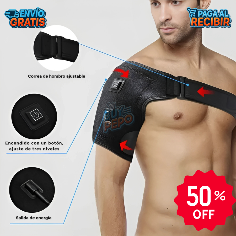 FlexiShoulder™ 💪 - Hombrera alivio dolor 🌟