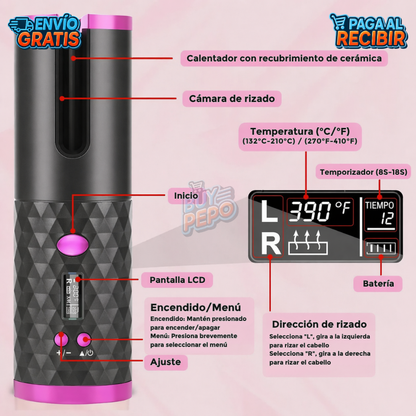 Curlix™ 💫 - rizador automático rápido 💫