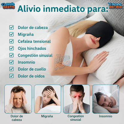 ColdRelief™ 🧊 - Gorro de gel para migraña ❄️