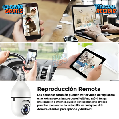 FortiEye™ 👁️ - Cámara seguridad exterior HD 🔐