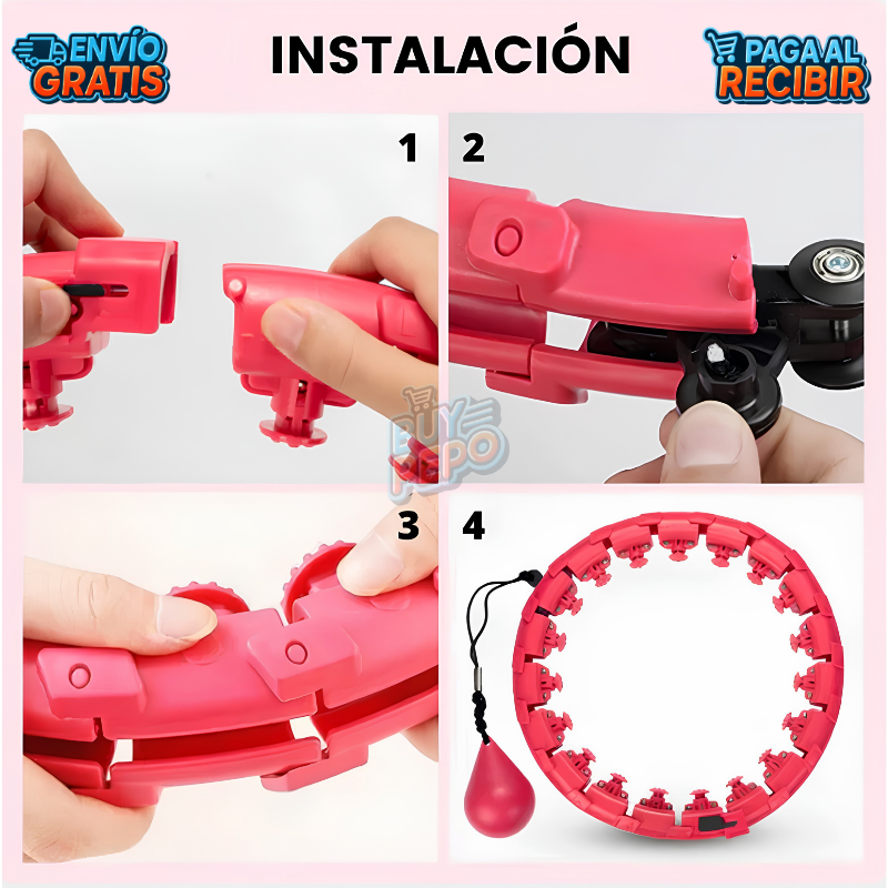 SmartHoop™ 🌀 - Hula hula aro inteligente 💃