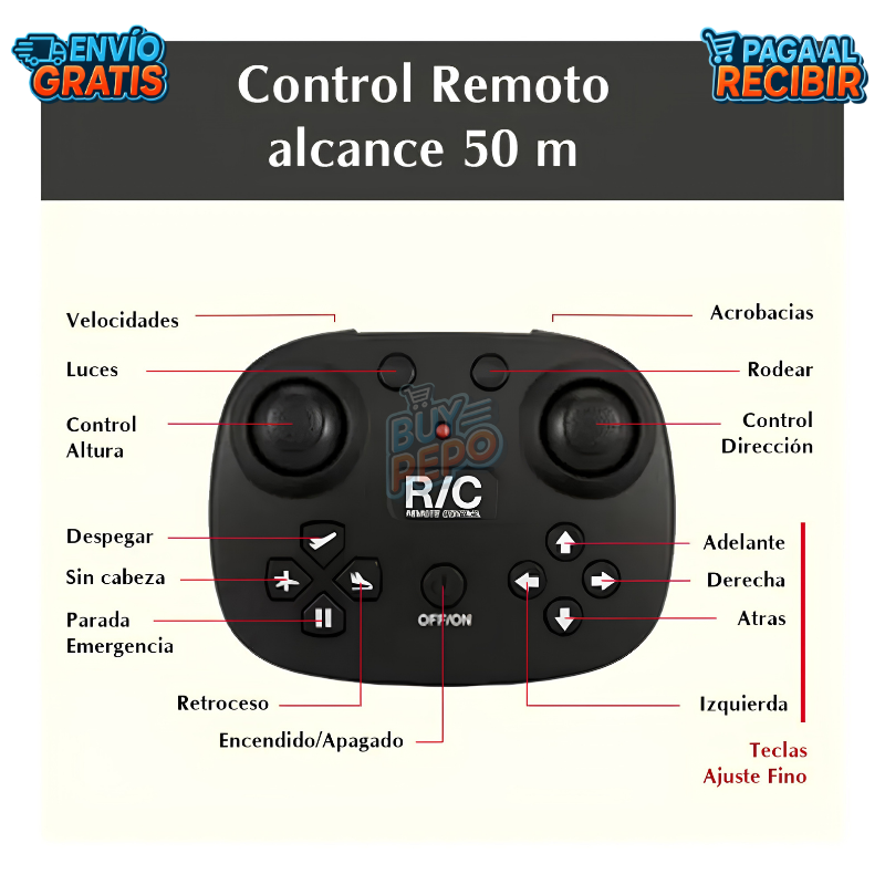 AeroStrike™ ✈️🔥 - Dron avión acrobático 🚀