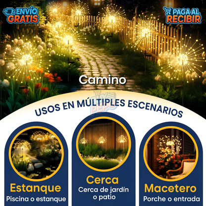 GardenGlow™🎄 - Pack de luces decorativas ✨