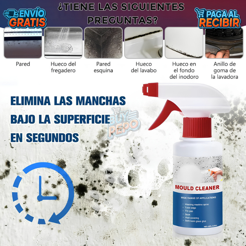 MoldZero™ 🧴 - Spray elimina moho ✨