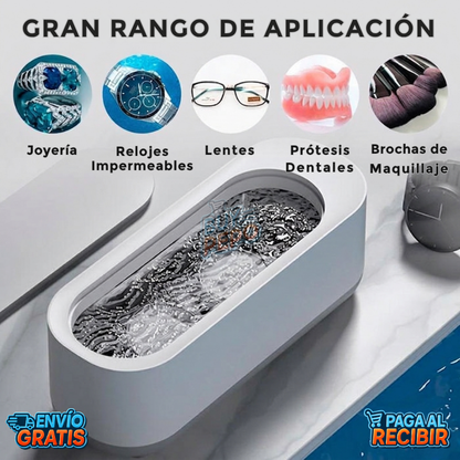UltraShine™ 💎 - Limpiador ultrasónico delicado ✨
