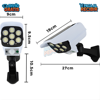 SecureLight™ 📸 - Foco solar seguridad 🚨