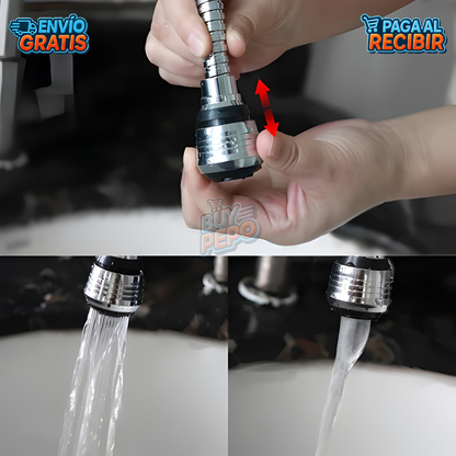FlexFlow™ 💧 - Extensor grifo 360° 🚿