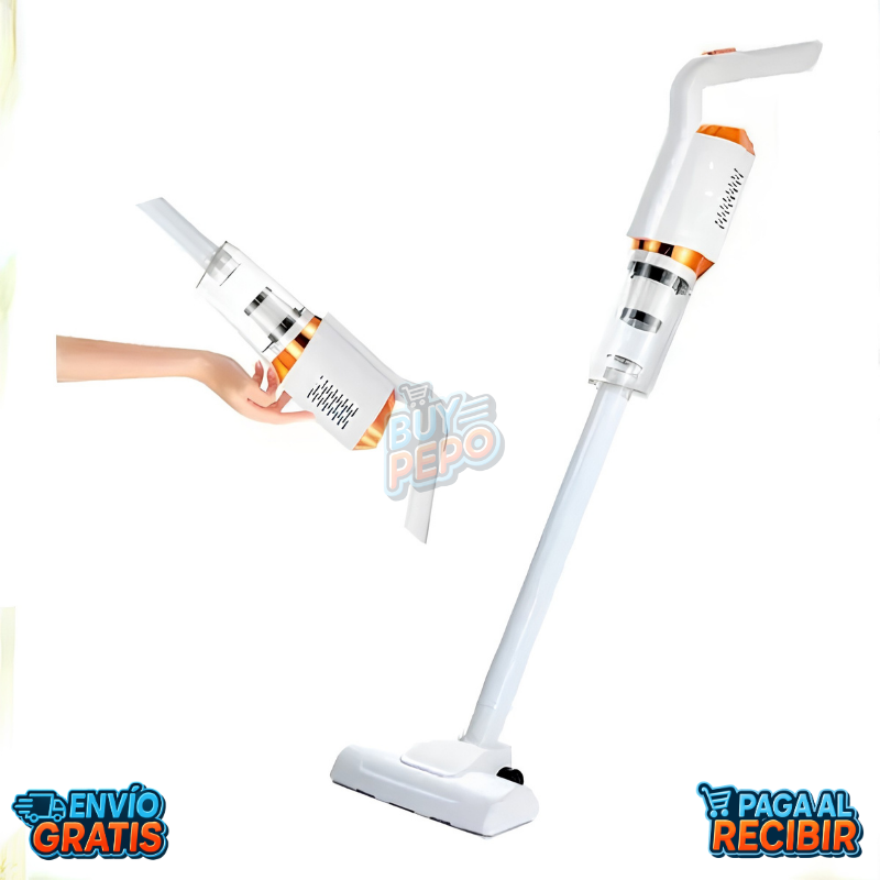 PowerVac™ 💨 - Aspiradora Inalámbrica Potente 🧹