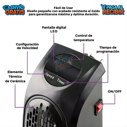 WarmBox™ 🔥 - Mini calefactor portátil 🔥