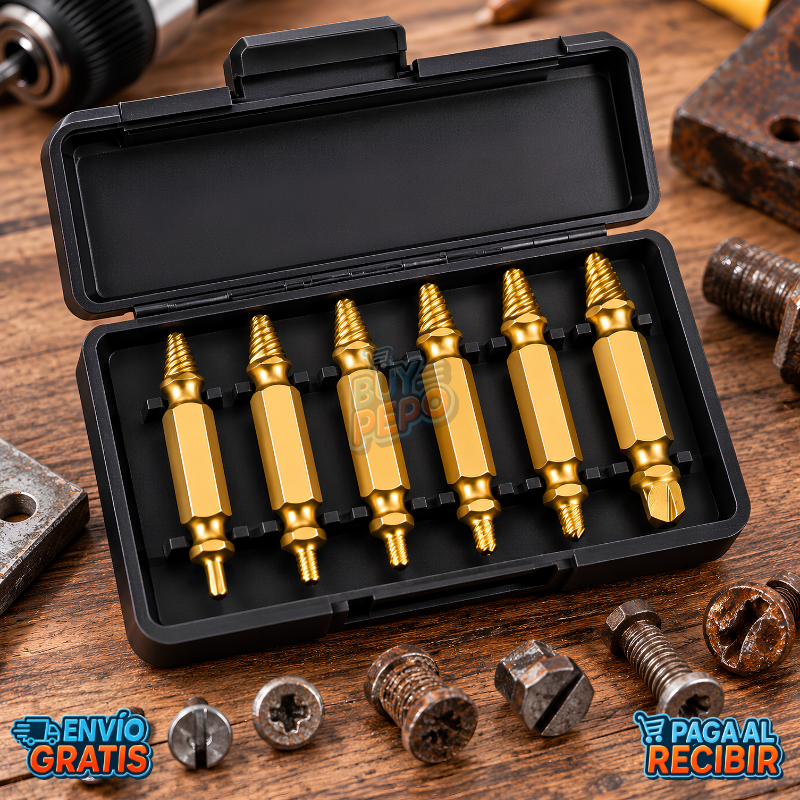 SacaTodo™ 💪 - Extractor de tornillos rotos 🔧