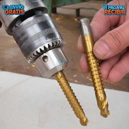DrillPro™ 🔧 - Set brocas escalonadas 6 piezas ✨