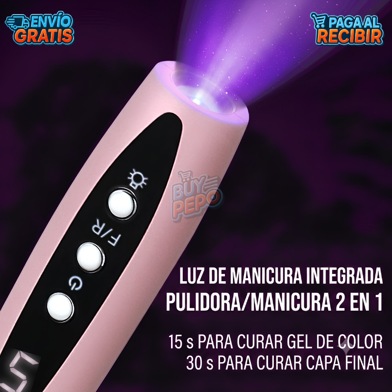 NailPro™ 💅 - Dremel de uñas LED ✨