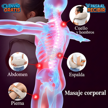 RelaxNeck™ 💆 - Masajeador cuello y espalda con calor 🔥