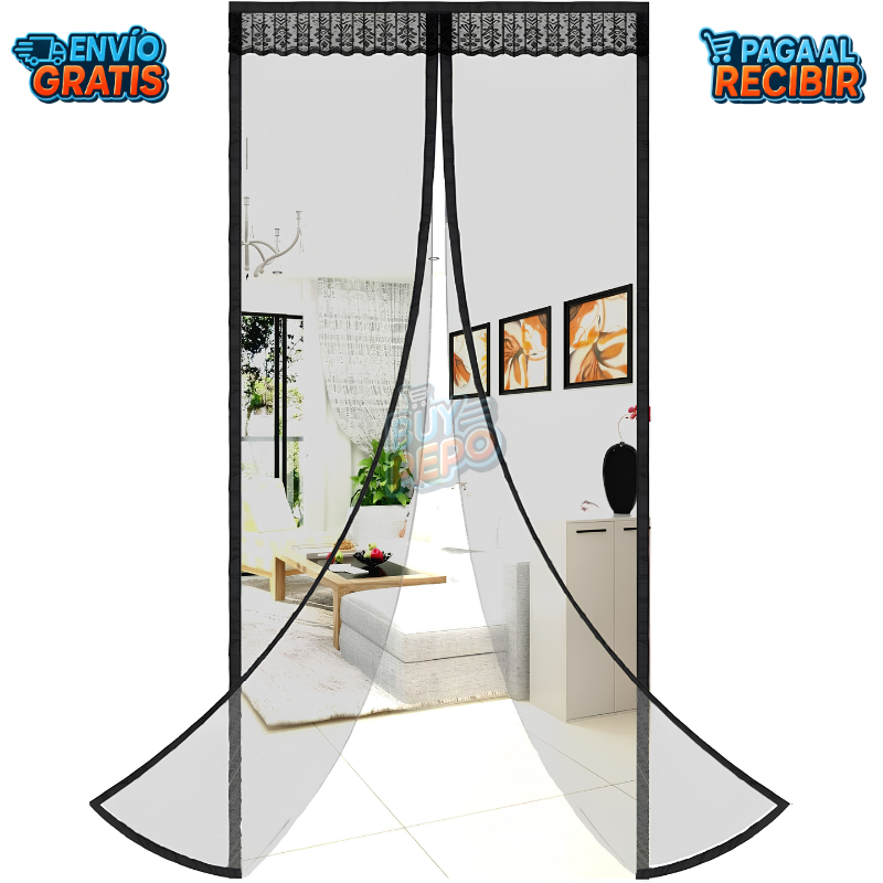 FreshDoor™ 🌬️ - Cortina magnética antimosquitos 🦟