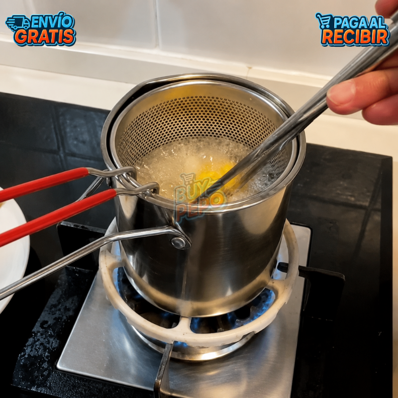FryPot™👨‍🍳- Olla freidora con cesta 🔥
