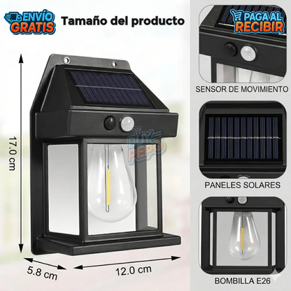 SolarLink™ 💡 - Foco solar empalmado ⚡