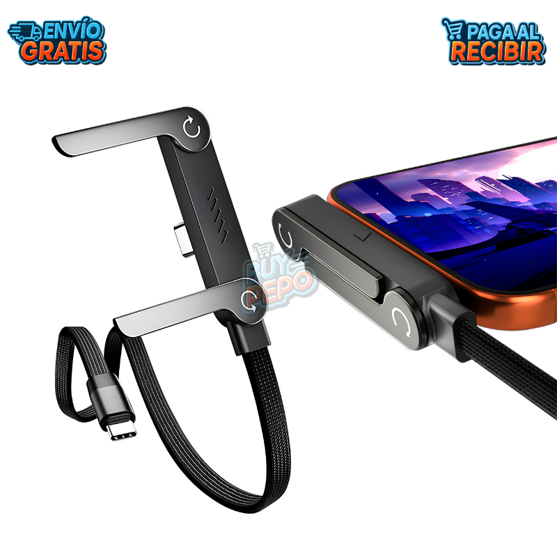 VoltMax™ ⚡ - Cable USB-C 240W - Pack 2x1 ⚡