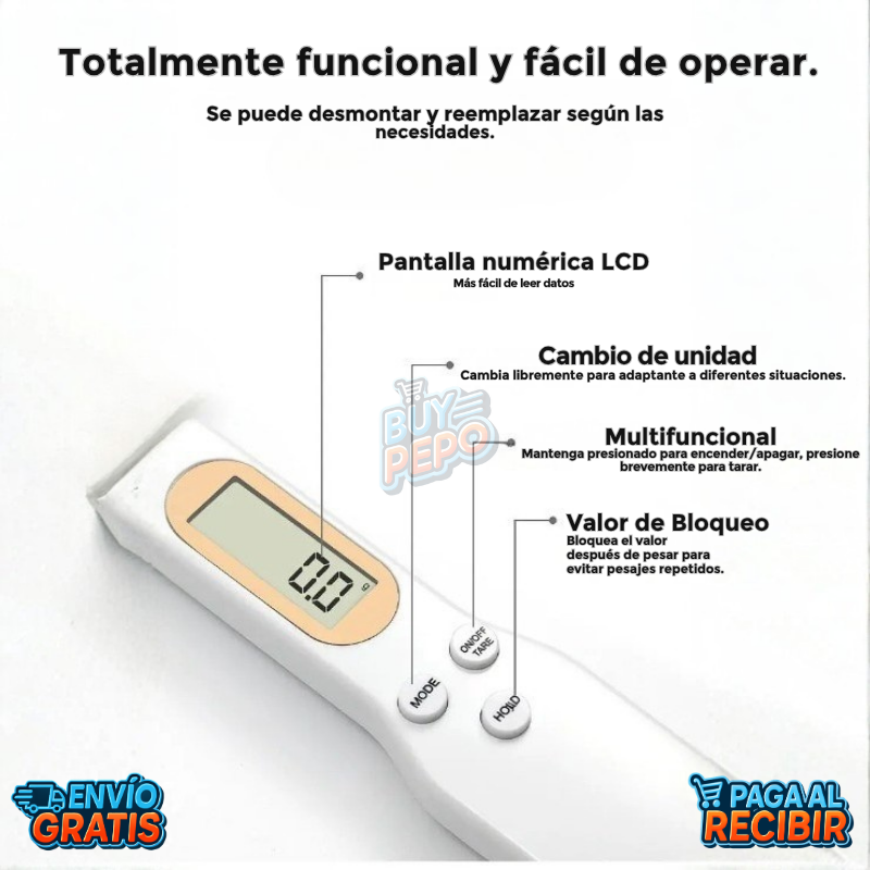 ExactaSpoon™ 🎯 - cuchara medición precisa ⚖️