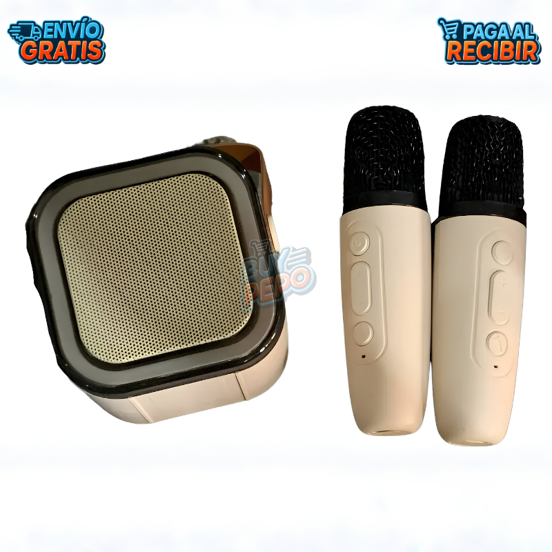 SingMax™ 🎤 - Parlante karaoke portátil 🎶