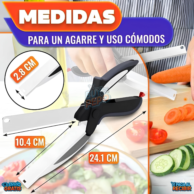CutMaster™ ✂️ - Tijera corta alimentos 🔪