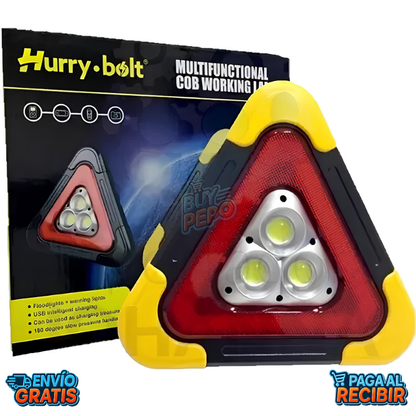 SafeRoad™ 🚨 - Triángulo de emergencia LED ✨