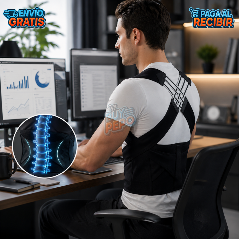 SpineFit™ 🧍 - Corrector de postura premium ✨