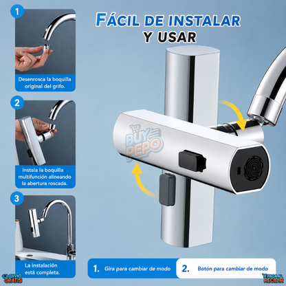 SmartTap™ 🚰 - Grifo inteligente para lavaplatos ✨