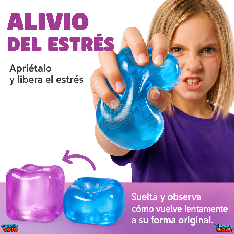 CalmCube™ 🧊 - Cubo antiestrés sensorial 🧠
