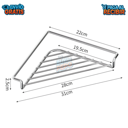 DrainRack™ 🍽️ - Rejilla triangular de drenaje ✨