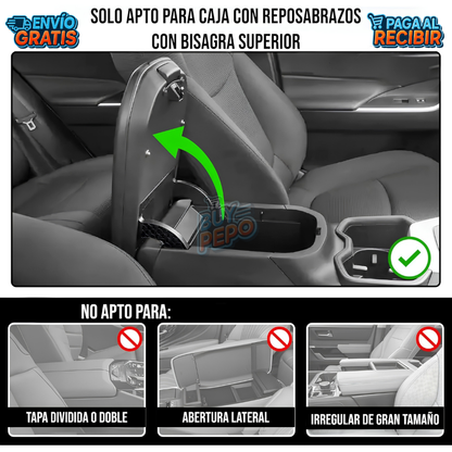 CupFit™ 🚗 - Portavasos de consola para auto ✨