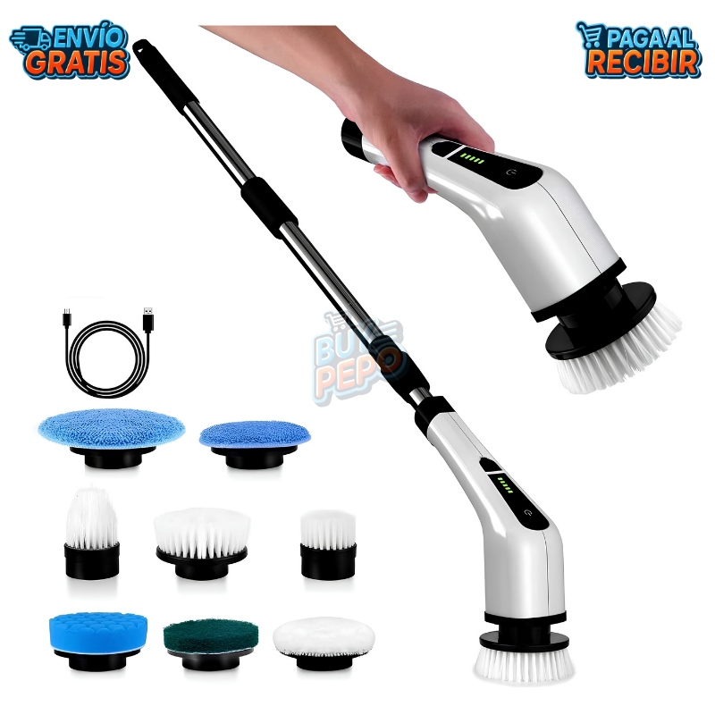 SpinClean™ ✨ - Cepillo eléctrico limpiador 🧼