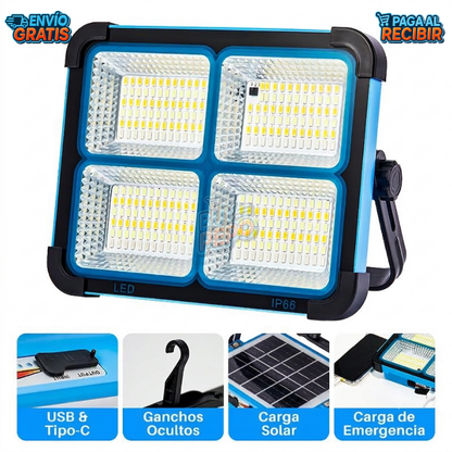 BlackoutGuard™ ⚡- Luz emergencia solar 🔦
