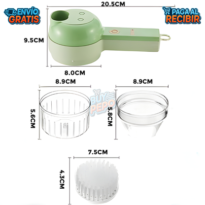 SlicePro™ ⚡ - Cortador Eléctrico 4 en 1 🍅