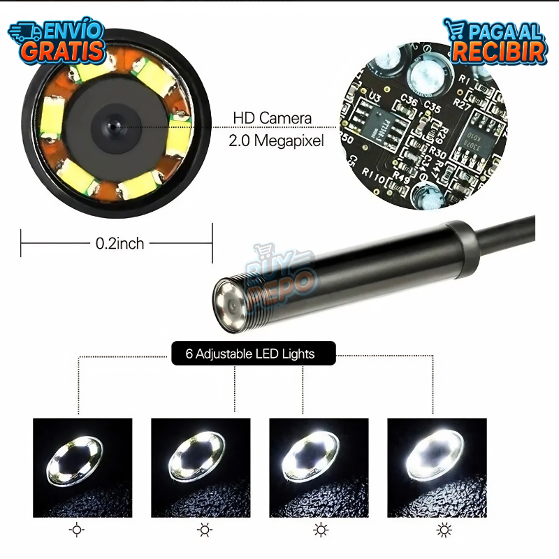 WireScope™ 🔍 - Camara endoscopio digital 📱