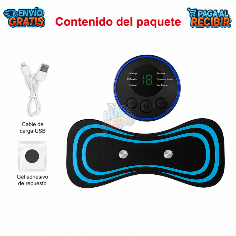 PulseRelax™ ⚡ - Mini masajeador muscular 💆