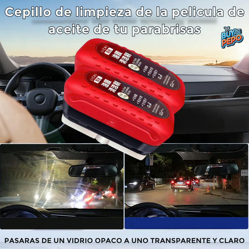 🌧️✨ VidriClear Brush® - Limpiador de Parabrisas Anti Lluvia 🚘🧼