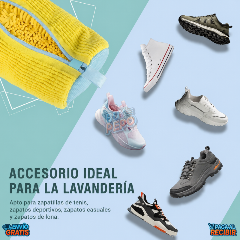 WashShoe™ 👟 - Bolsa para lavar zapatos ✨