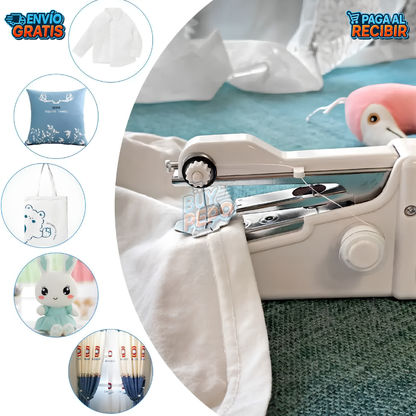 StitchGo™ 🧵 - Mini máquina de coser ✨