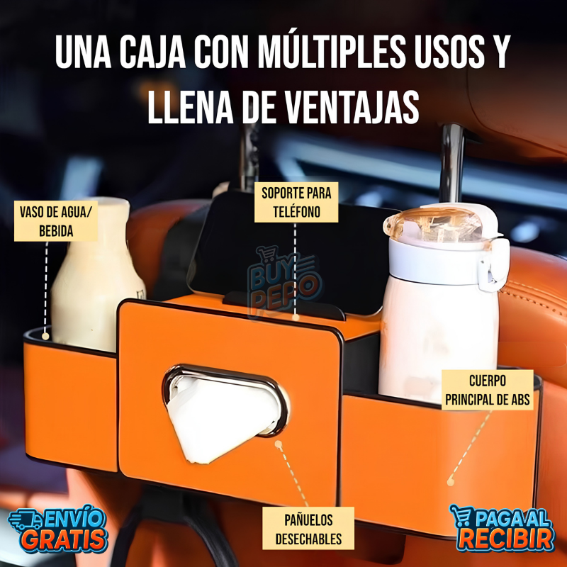 DriveSlot™ 🚗 - Organizador asiento auto 🧩