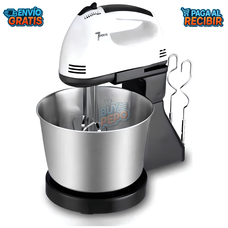 MixPro™ 🍰 - Batidora de pedestal automática ✨