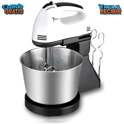 MixPro™ 🍰 - Batidora de pedestal automática ✨